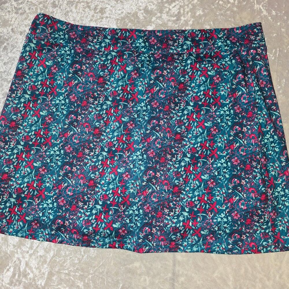 Pebble Beach Floral Skort XL Preloved